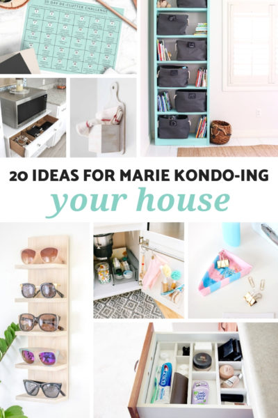 Ideas for Marie Kondo-ing Your House
