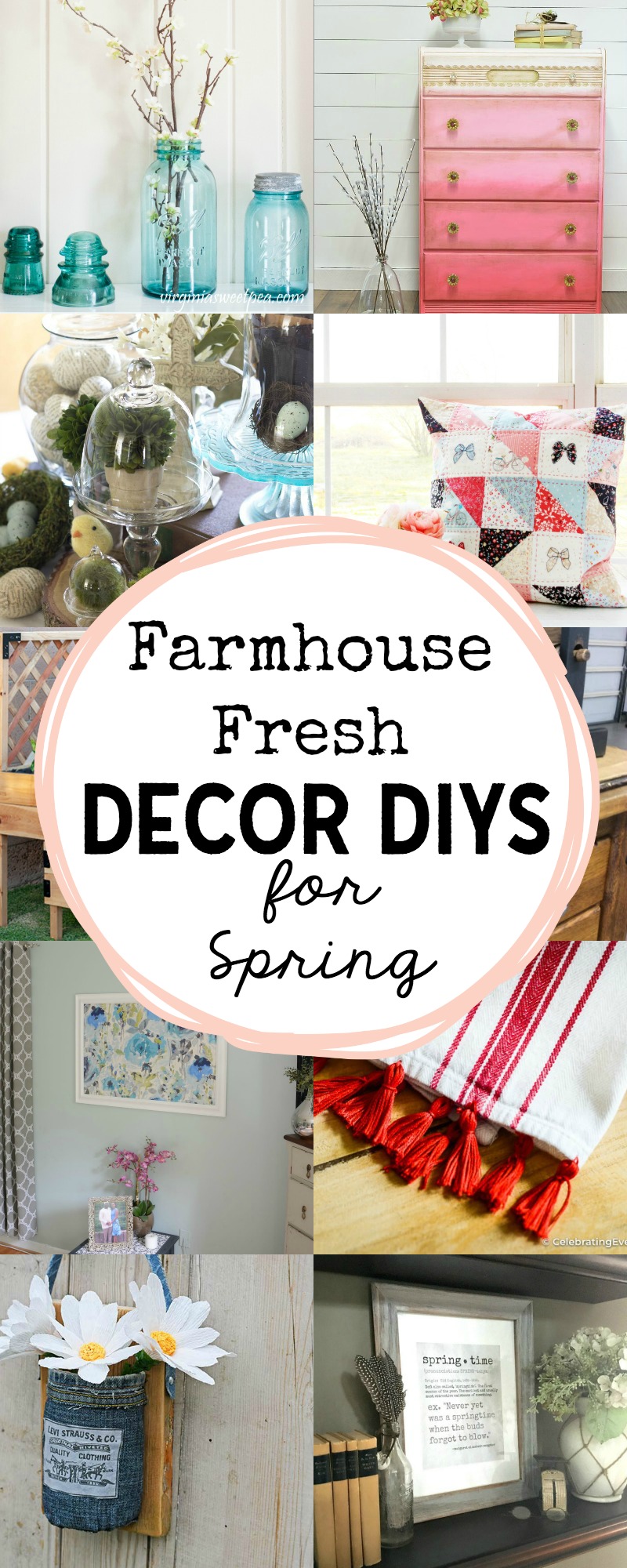 Farmhouse Fresh Decor DIYs for Spring