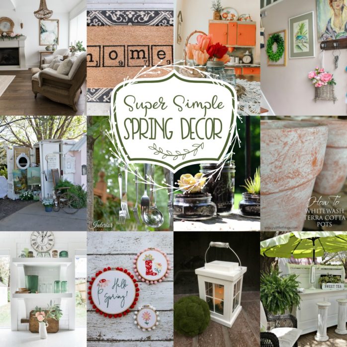 Super Simple Spring Decor