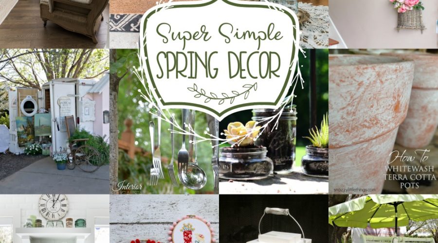 Super Simple Spring Decor