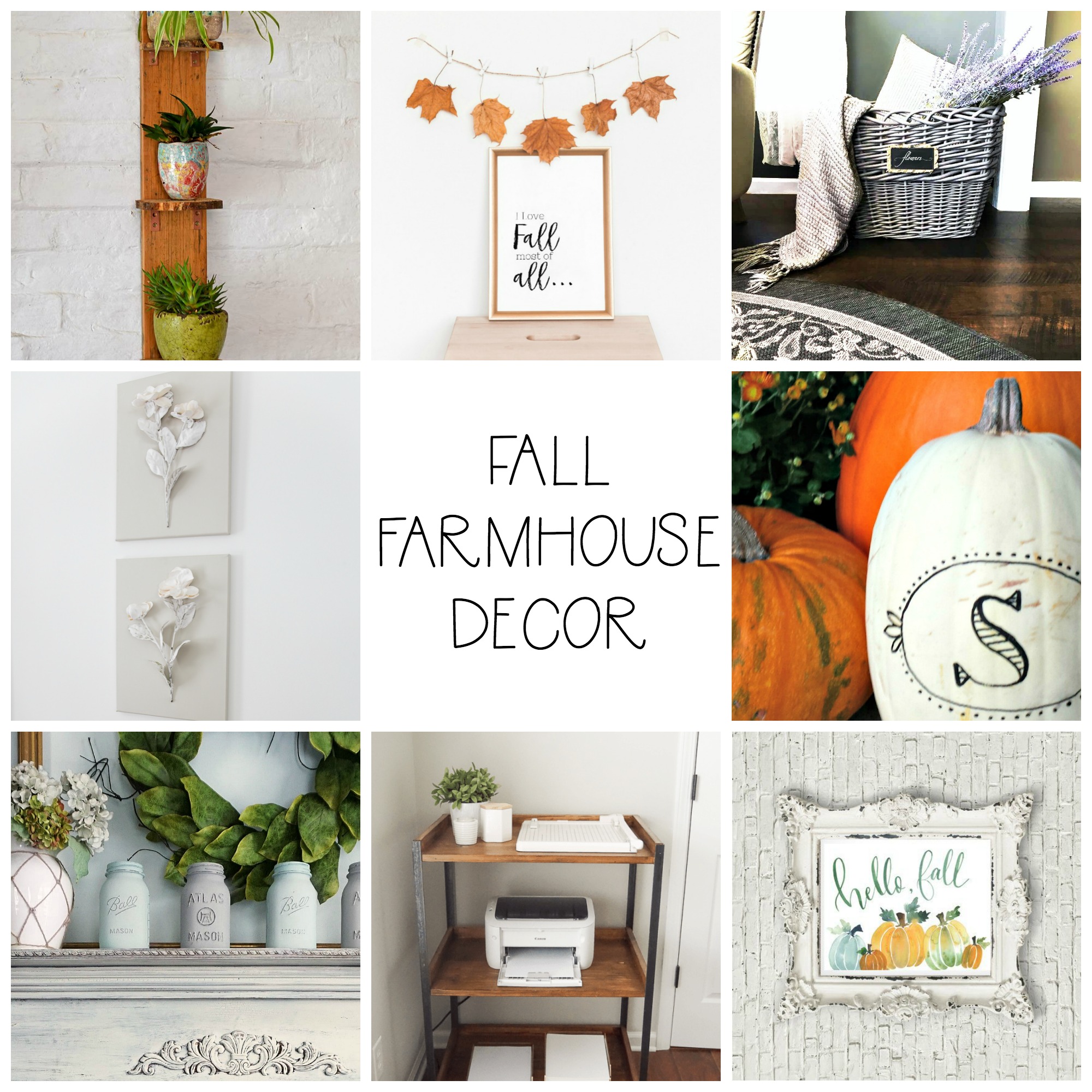 Fall Farmhouse Decor 