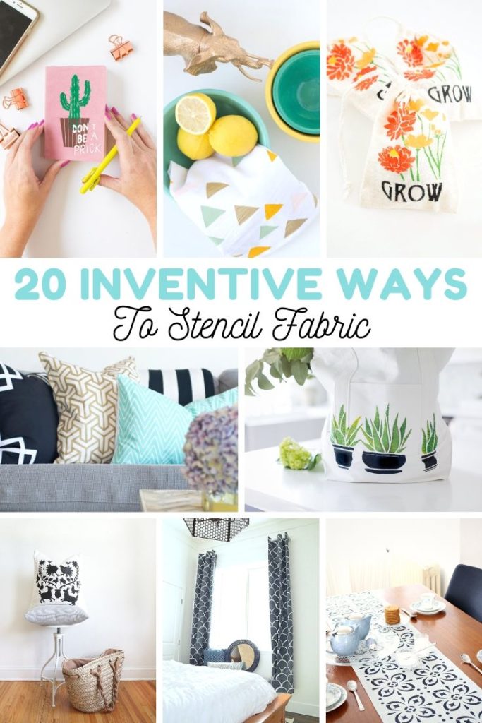 Ways To Stencil Fabric