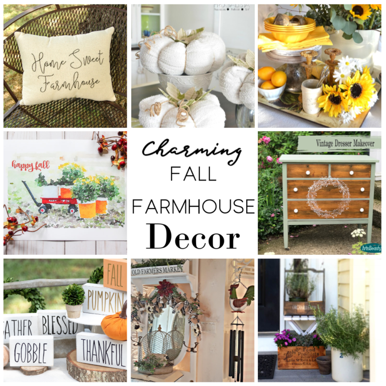 Charming Fall Farmhouse Decor