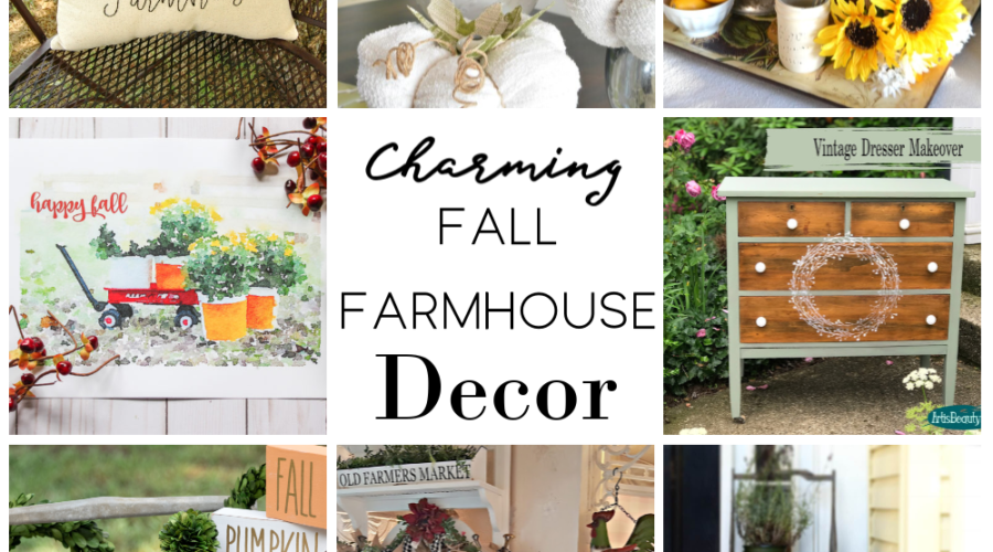 Charming Fall Farmhouse Decor