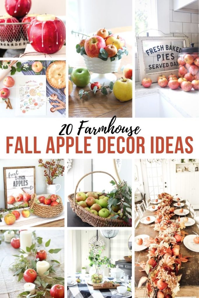 Farmhouse Fall Apple Decor Ideas