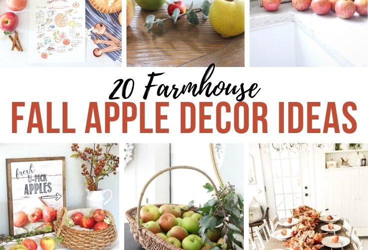 Farmhouse Fall Apple Decor Ideas