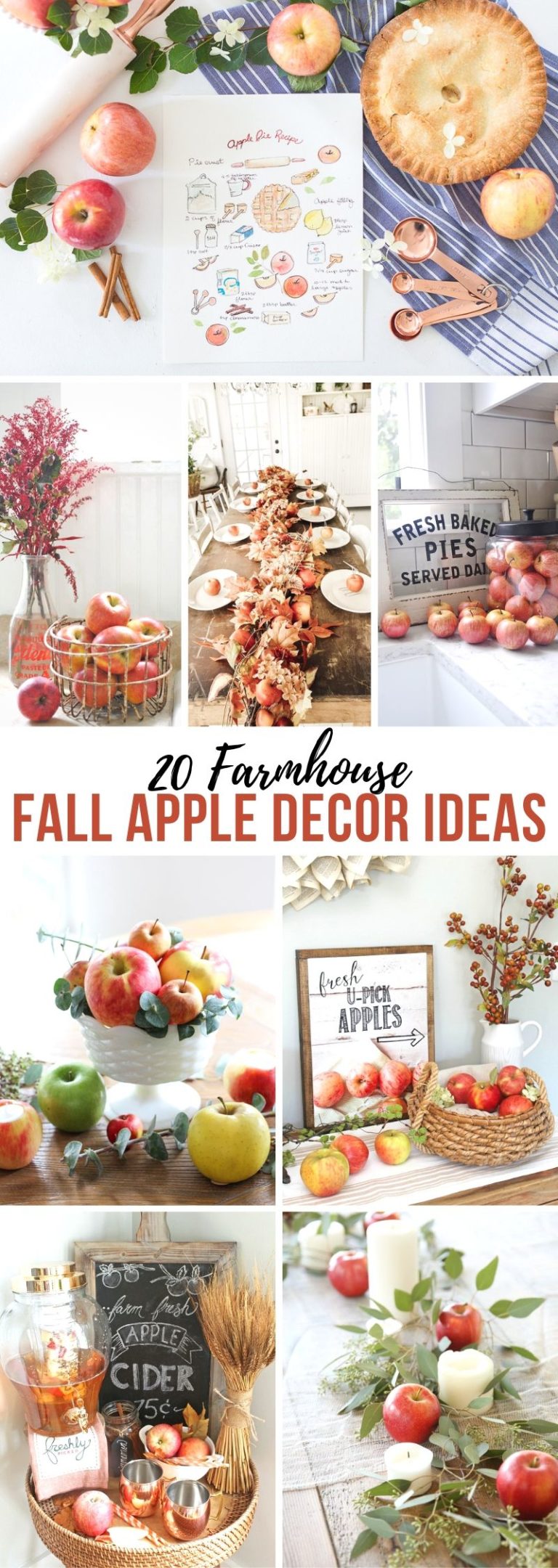 20 Farmhouse Apple Decor Ideas | Yesterday on Tuesday