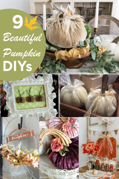 9 Beautiful Pumpkin DIYs | Yesterday on Tuesday