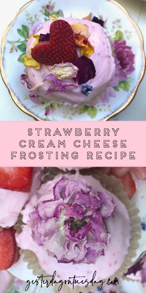 Strawberry Cream Cheese Frosting Recipe